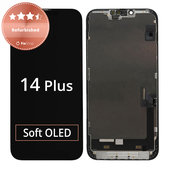 Wyświetlacz dla iPhone 14 Plus, Ekran dotykowy z ramką, Refurbished
