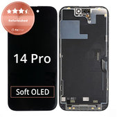 Wyświetlacz dla iPhone 14 Pro, Ekran dotykowy z ramką, Refurbished