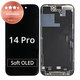 Wyświetlacz dla iPhone 14 Pro, Ekran dotykowy z ramką, Refurbished