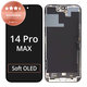 Wyświetlacz dla iPhone 14 Pro Max, Ekran dotykowy z ramką, Refurbished