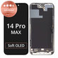 Wyświetlacz dla iPhone 14 Pro Max, Ekran dotykowy z ramką, Refurbished