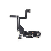 Złącze ładowania z taśmą flex do iPhone 14 Pro, Space Black