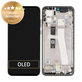 Wyświetlacz do Motorola Edge 30 Neo XT2245, Ekran dotykowy z ramką, 5D68C21403, Black Onyx, Genuine Service Pack