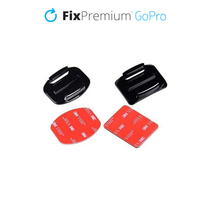 Zestaw naklejek do mocowania GoPro, FixPremium