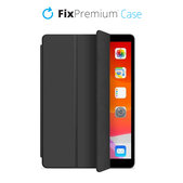 Etui Silikonowe z klapką do iPad 10.2 (7., 8., 9. Gen), czarny, black, FixPremium