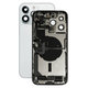 Tylna obudowa z malymi czesciami do iPhone 14 Pro Max, Srebrny, Silver