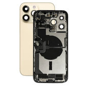 Tylna obudowa z malymi czesciami do iPhone 14 Pro Max, Złoty, Gold