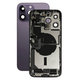 Tylna obudowa z malymi czesciami do iPhone 14 Pro Max, Deep Purple