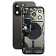 Tylna obudowa z malymi czesciami do iPhone 14 Pro, Space Black