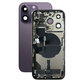Tylna obudowa z malymi czesciami do iPhone 14 Pro, Deep Purple