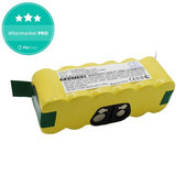 Bateria do iRobot Roomba 500, 600, 700, 800, 900-seria, R3, Scooba 450, Vileda 137173, 11702, GD-Roomba-500, VAC-500NMH-33, Ni-MH, 14,4V 4000mAh, HQ