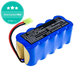 Bateria do Rowenta Air Force Compact RH, RS-seria, Tefal TY-seria, RD-ROW12VA, RH5488, Ni-MH, 12V 2000mAh, HQ