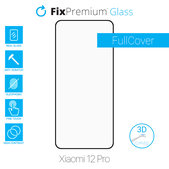 Szkło hartowane 3D FullCover do Xiaomi 12 Pro | FixPremium FullCover Glass