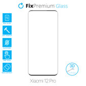 Szkło Hartowane 3D do Xiaomi 12 Pro, FixPremium