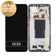 Wyświetlacz do Xiaomi 12T Pro 22081212UG, Ekran dotykowy z ramką, 560003L12U00, Czarny, Black, Genuine Service Pack