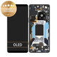Wyświetlacz do Sony Xperia 5 IV XQ-CQ54, Ekran dotykowy z ramką, A5050962A, Czarny, Black, Genuine Service Pack