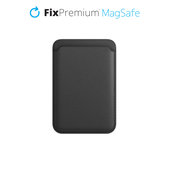 Portfel MagSafe, czarny, black, FixPremium