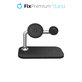 Podstawka MagSafe 3w1 do iPhone, Apple Watch, AirPods, czarny, black, FixPremium