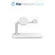 Uchwyt MagSafe 3w1 do iPhone, Apple Watch i AirPods, Biały, White, 15W, FixPremium