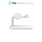 Uchwyt MagSafe 3w1 do iPhone, Apple Watch i AirPods, Biały, White, 15W, FixPremium