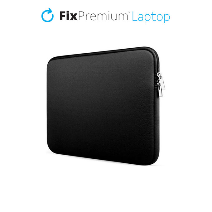 Etui na Notebook 13", czarny, black, FixPremium