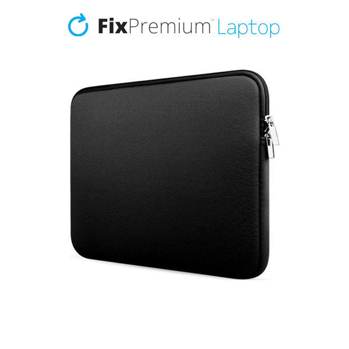 Etui na Notebook 14", czarny, black, FixPremium