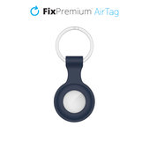 Silikonowy Brelok do AirTag, niebieski, blue, FixPremium