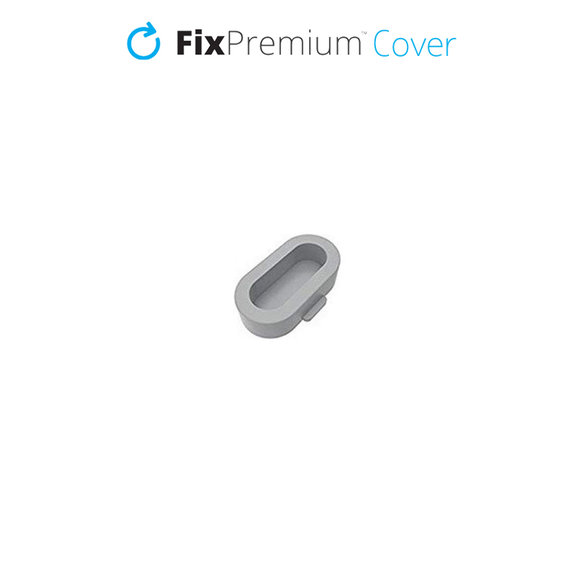 Oslona portu ladowania do zegarka Garmin, Szary, Gray, FixPremium