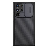 Etui do Samsung S22 Ultra, CamShield, Czarny, Black, Nillkin