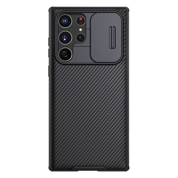 Etui do Samsung S22 Ultra, CamShield, Czarny, Black, Nillkin