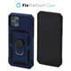 Etui do iPhone 12, 12 Pro, CamShield, Niebieski, Blue, FixPremium