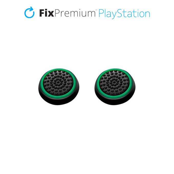 Nakładki na kontroler PS4/PS5, Zestaw 2szt., Zielony, Green, FixPremium