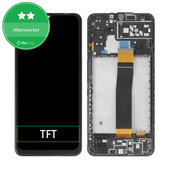 Wyświetlacz do Samsung A04s A047F, Ekran dotykowy z ramką, TFT
