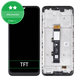 Wyświetlacz do Motorola Moto G10 XT2127, Ekran dotykowy z ramką, Aurora Gray, TFT