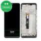 Wyświetlacz do Motorola Moto G50 XT2137, Ekran dotykowy z ramką, Steel Gray, TFT