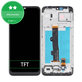 Wyświetlacz do Motorola Moto E7 Power, E7i Power, Ekran dotykowy z ramką, Czarny, Black, TFT