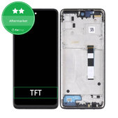Wyświetlacz do Motorola Moto G 5G XT2113, Ekran dotykowy z ramką, Volcanic Gray, TFT