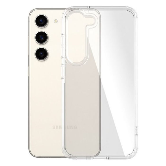 Etui do Samsung S23, HardCase AB, Przezroczysty, Transparent, PanzerGlass