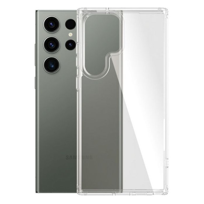 Etui do Samsung S23 Ultra, HardCase AB, Przezroczysty, Transparent, PanzerGlass
