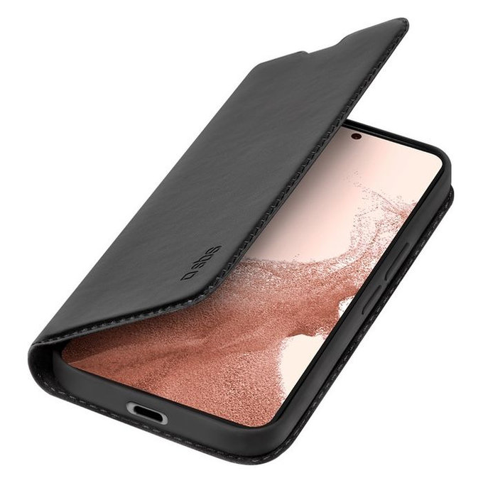 Etui do Samsung S23+, Book Wallet Lite, Czarny, Black, SBS