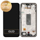 Wyświetlacz do Samsung A34 5G A346B, Ekran dotykowy z ramką, Czarny, Black, GH82-31200A, GH82-31201A, Genuine Service Pack