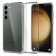Etui do Samsung S23, Ultra Hybrid, Crystal Clear, Spigen