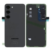Tylna pokrywa baterii do Samsung S23 S911B, GH82-30393A, Phantom Black, Genuine Service Pack