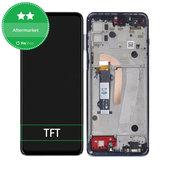 Wyświetlacz do Motorola Moto G100 XT2125, Ekran dotykowy z ramką, Iridescent Ocean, TFT