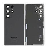 Tylna pokrywa baterii do Samsung S23 Ultra S918B, GH82-30400A, Phantom Black, Genuine Service Pack