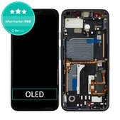 Wyświetlacz OLED do Google Pixel 4, Ekran dotykowy z ramką, Just Black