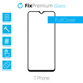 Szkło hartowane do T-Mobile T Phone / REVVL 6 5G, FullCover Glass, FixPremium