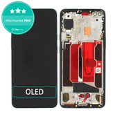 Wyświetlacz OLED do OnePlus Nord, Ekran dotykowy z ramką, Gray Onyx