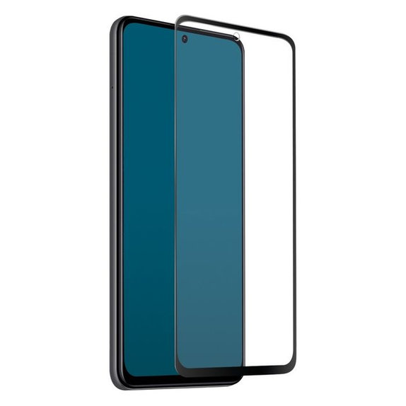 Szkło hartowane do Xiaomi Redmi Note 12, Czarny, Black, Full Cover, SBS
