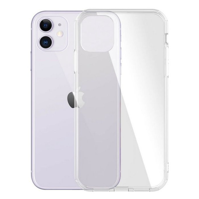 Etui do iPhone XR, 11, HardCase AB, Przezroczysty, Transparent, PanzerGlass